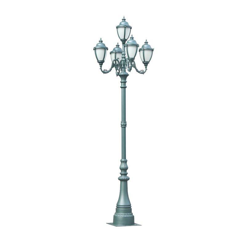 DDK-ZH-0401 Pali luminosi decorativi da giardino retrò alti da 3 a 6 m