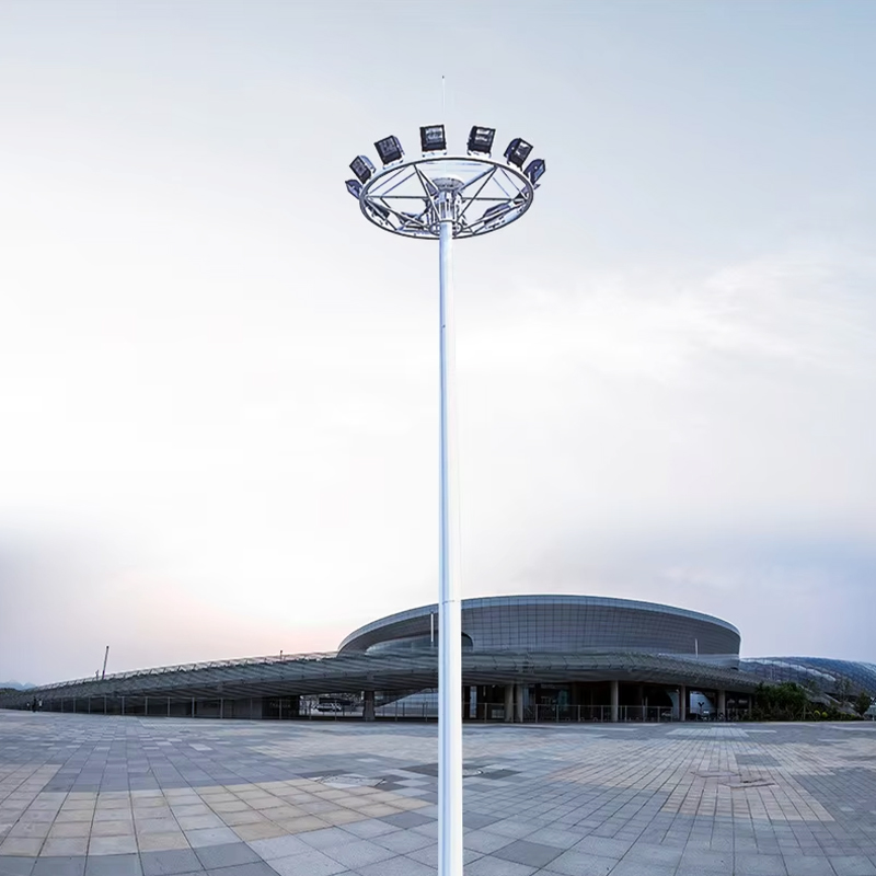 Pali ad albero alto a venti lati dodecagonali personalizzabili per lo stadio autostradale