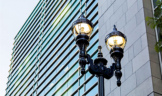 Illuminazione di esercizi commerciali e centri commerciali